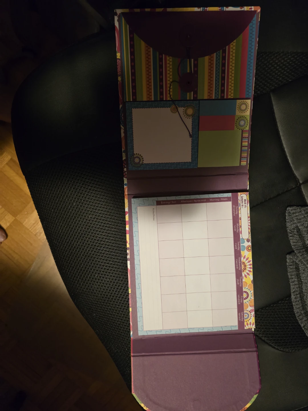Melody's Weekly Organizer Calendar Pad & Note Pad Set 🏆 - photo 2