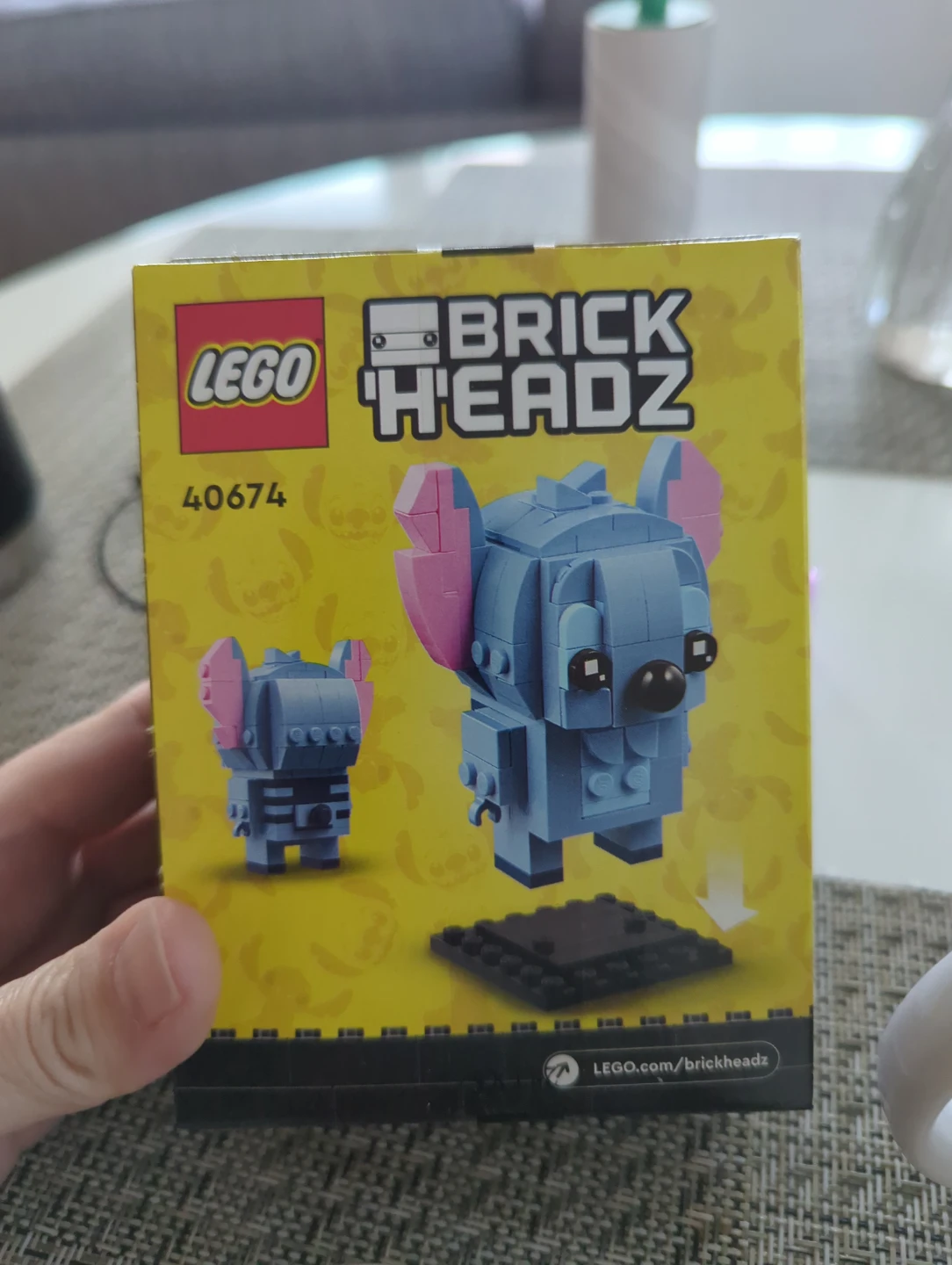 LEGO BrickHeadz Stitch Building Toy Set 40674