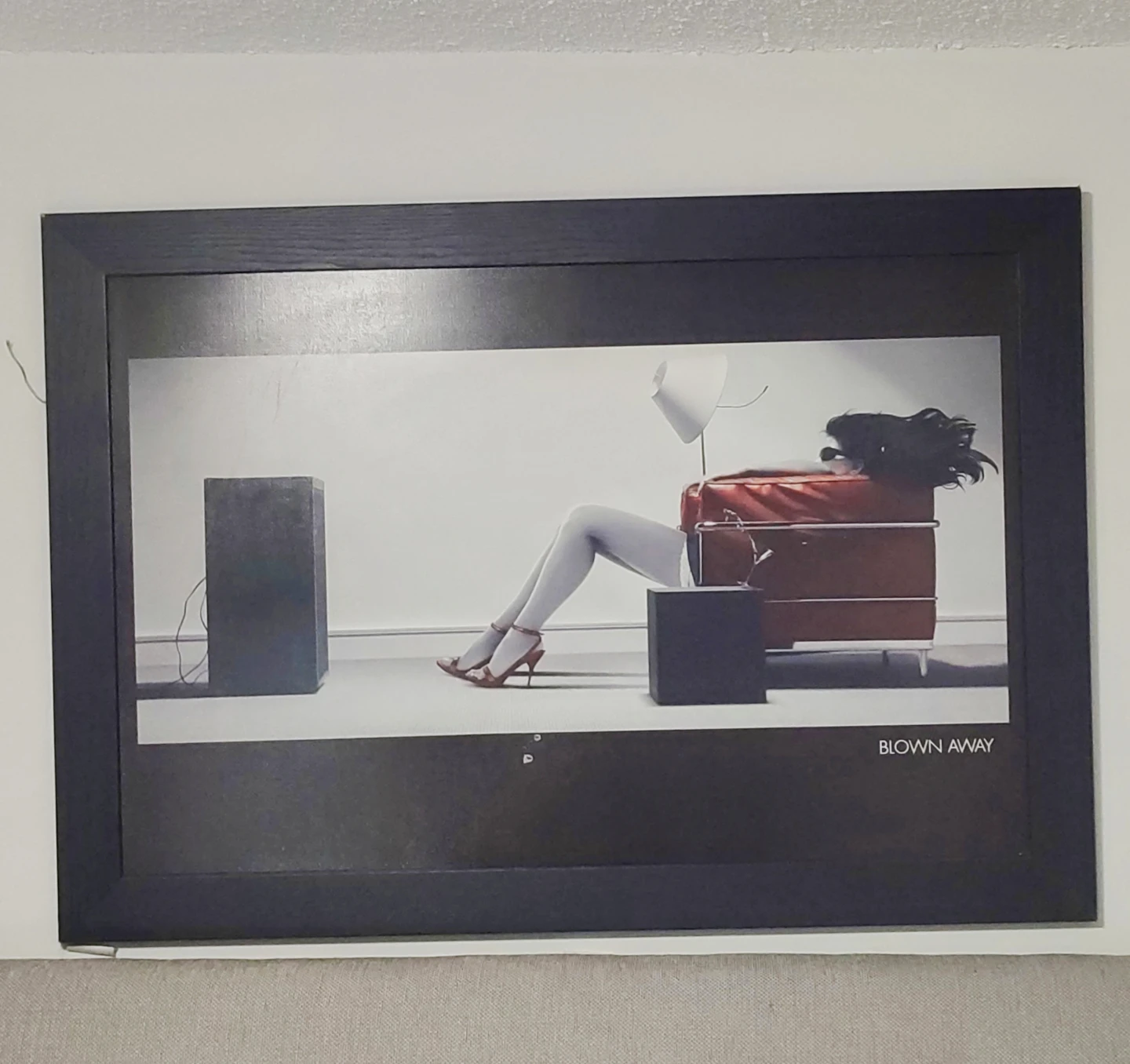 Framed Art Print "Blown Away"