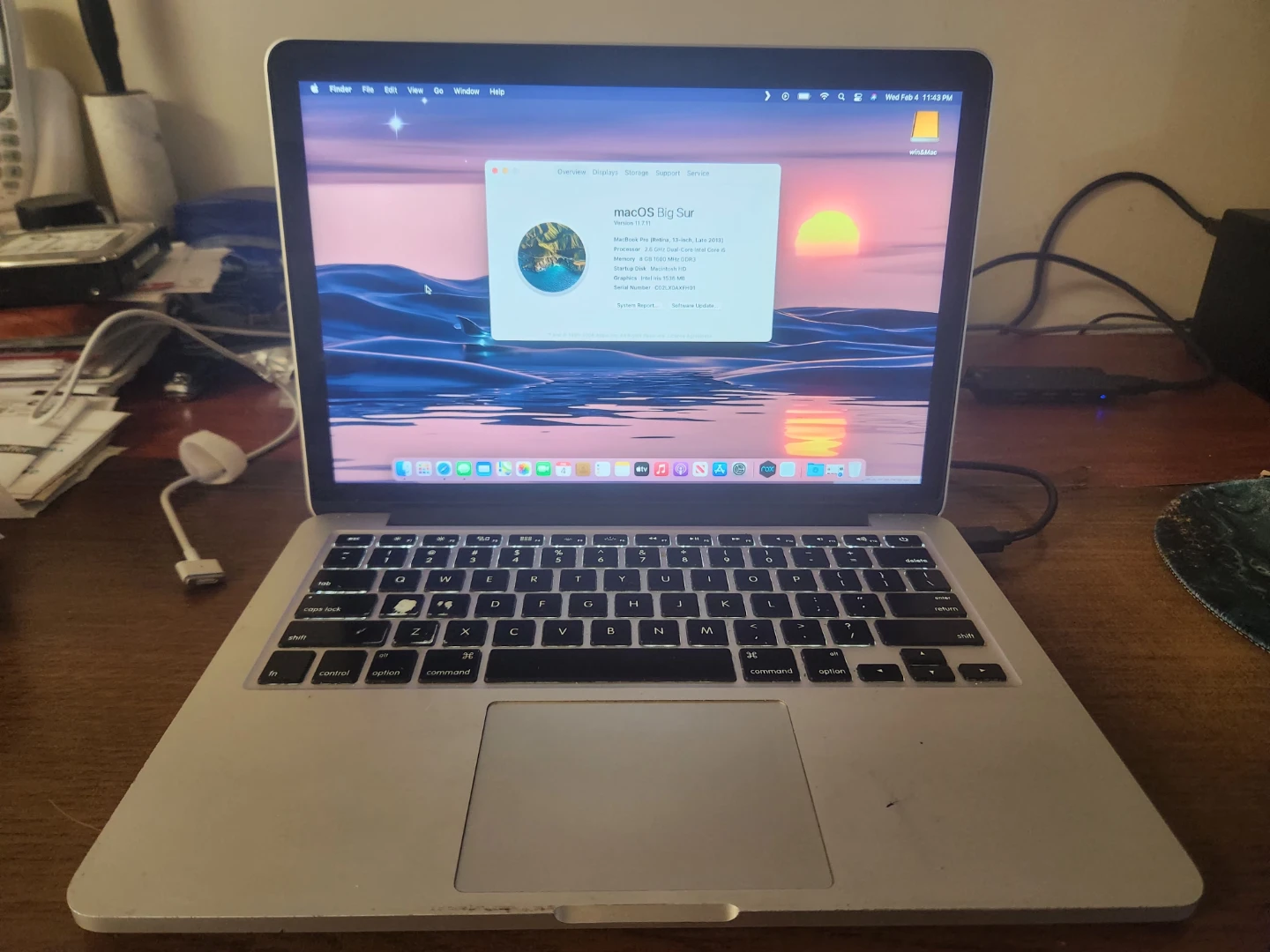 Apple MacBook Pro (Retina, 13-inch, Late 2013)