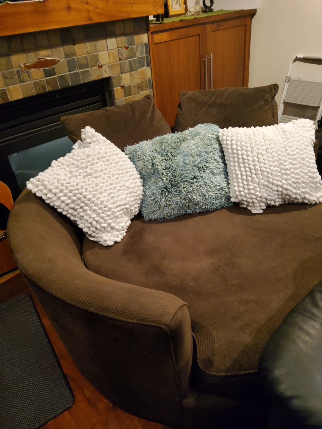 Costco Cuddler Chair with all pillows shown - photo 2
