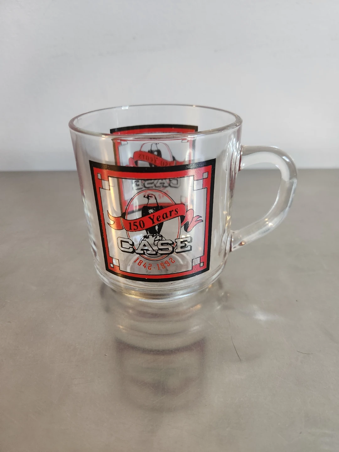 CASE 150 Years Commemorative Glass Mug - photo 2