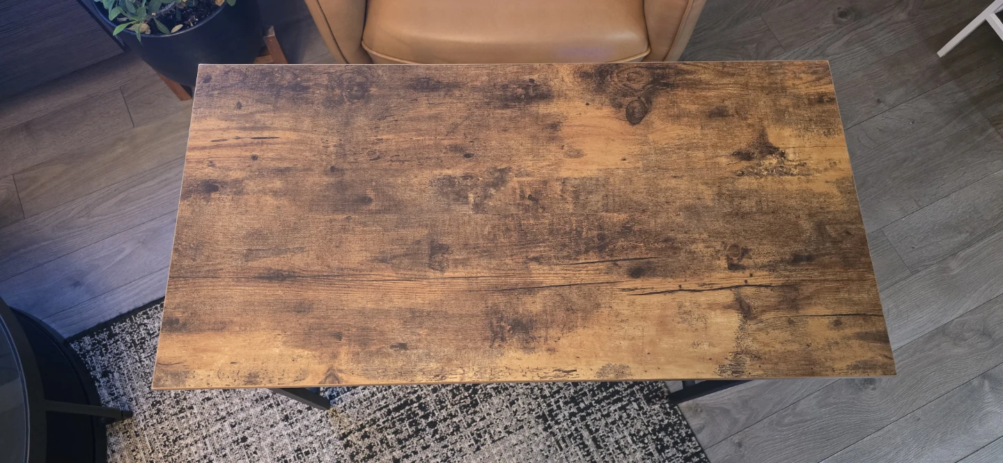 Rustic Industrial Style Console Table/ Desk - photo 2