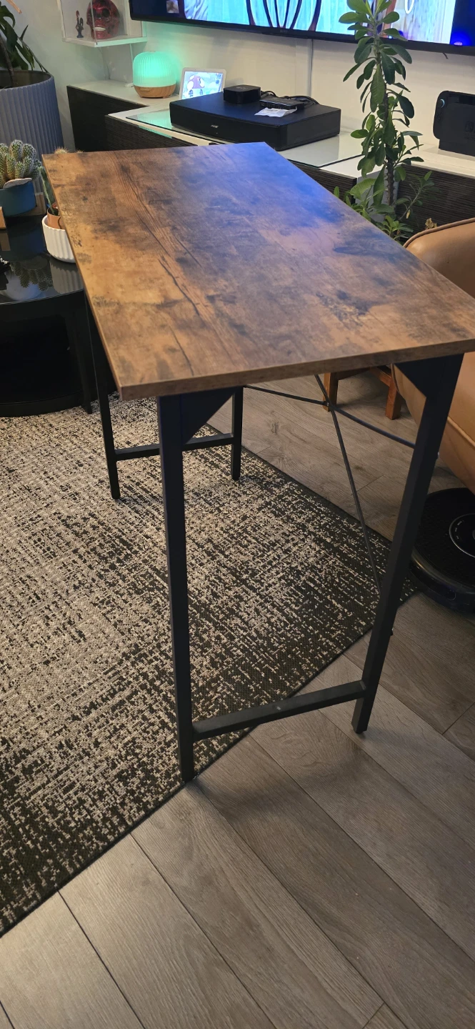 Rustic Industrial Style Console Table/ Desk - photo 3