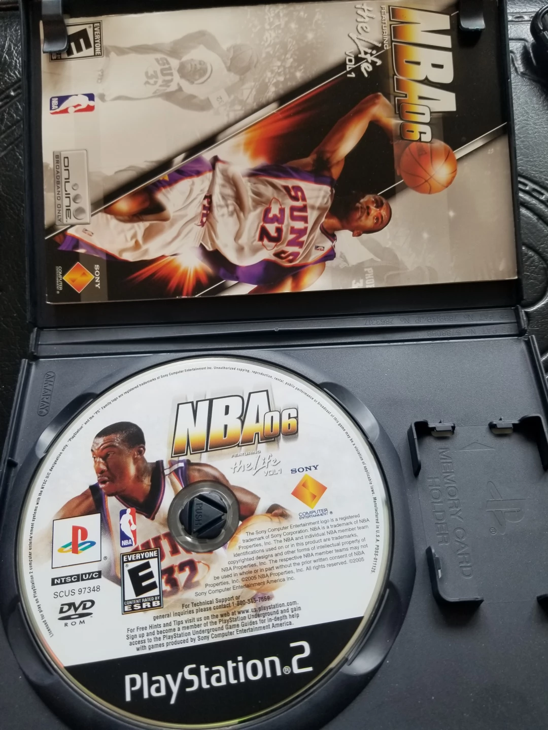 Ps2 NBA 2006 The Life Vol. 1 CIB Black Label PlayStation 2