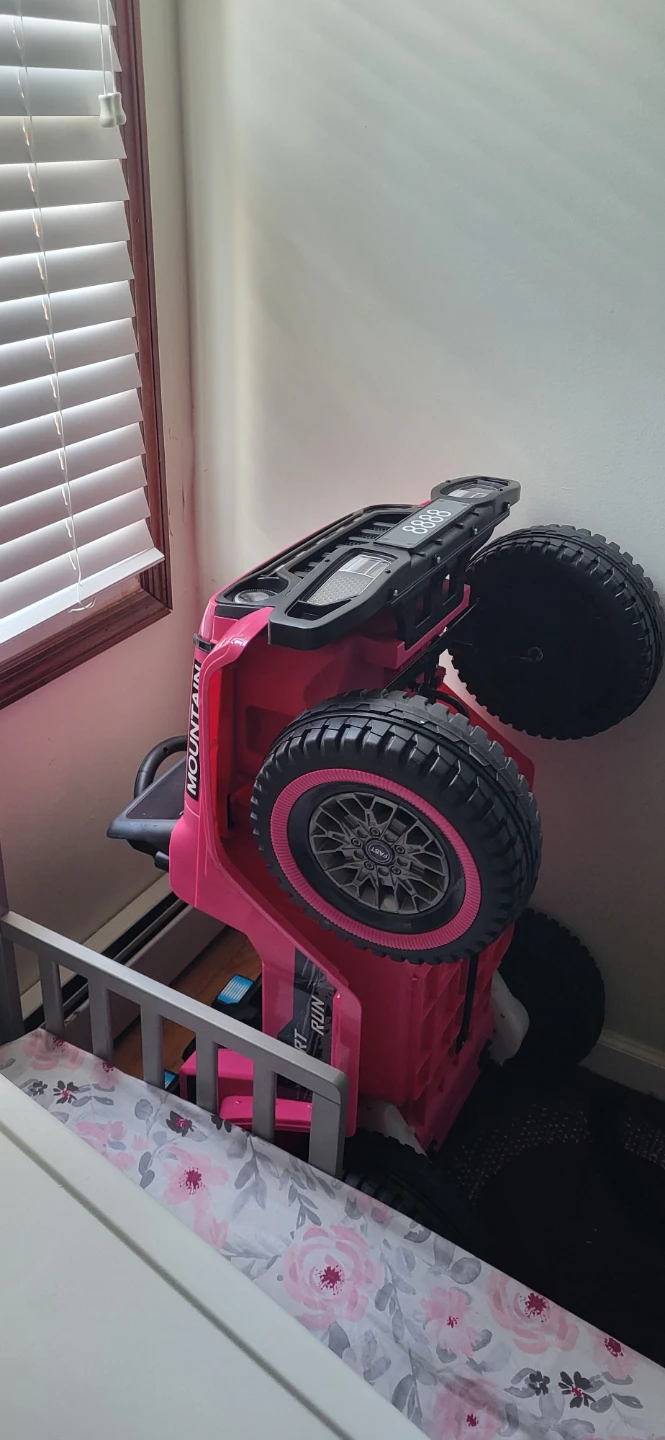 Kids Ride-On Electric Jeep - Pink - photo 2