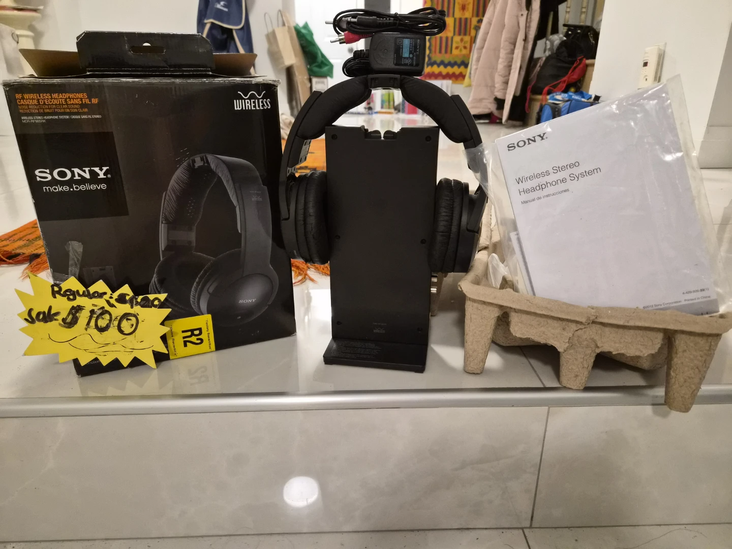 Sony RF Wireless Stereo Headphones