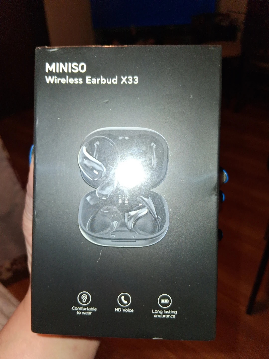 MINISO Wireless Earbud X33 - Black