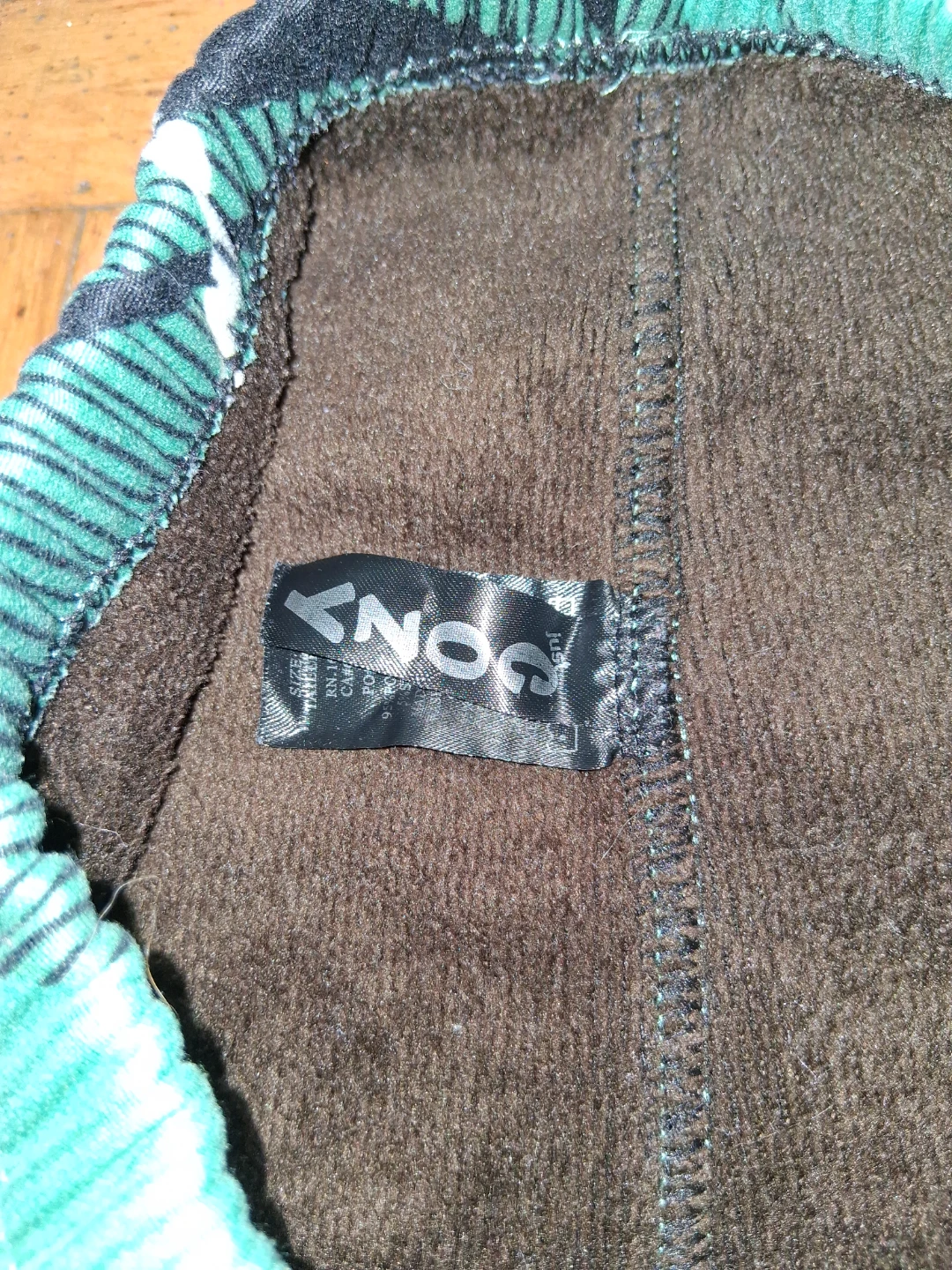 JUST COZY Green Plaid Fleece-Lined Leggings - photo 3