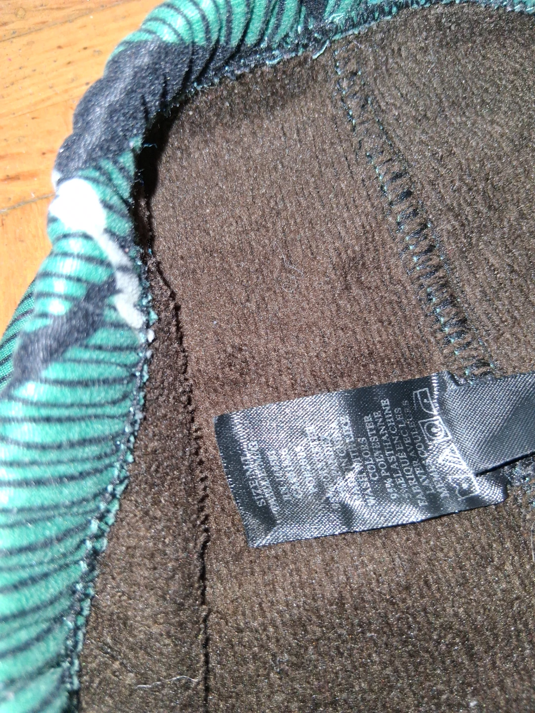 JUST COZY Green Plaid Fleece-Lined Leggings - photo 4