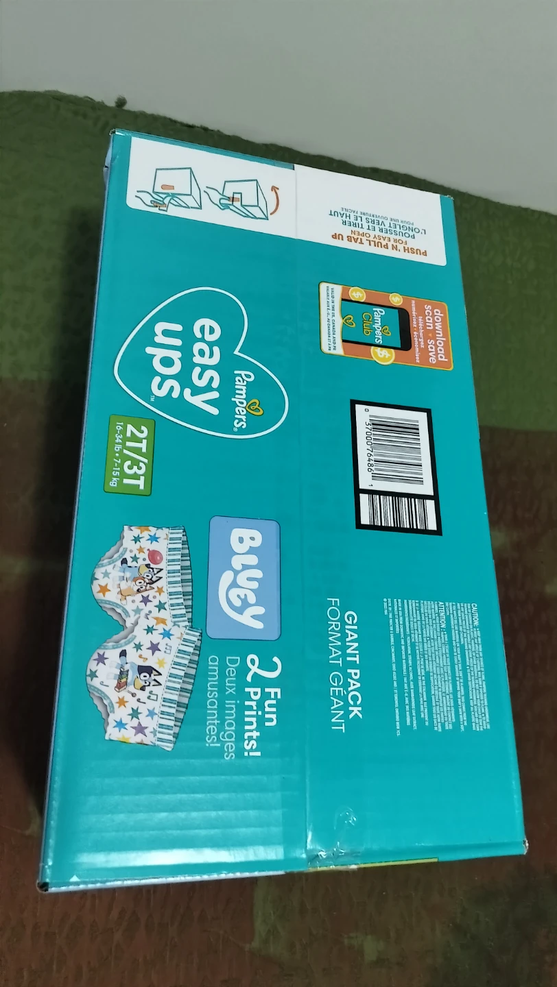 Diaper box - 112 count - 2T/3T - photo 3