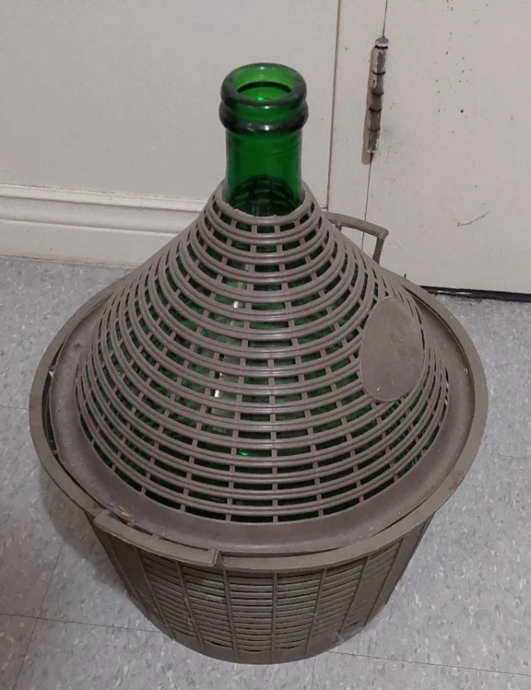 Demijean Bottle with Basket