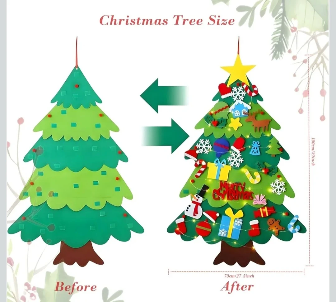 Felt Interactive Christmas Tree  ...New - photo 2