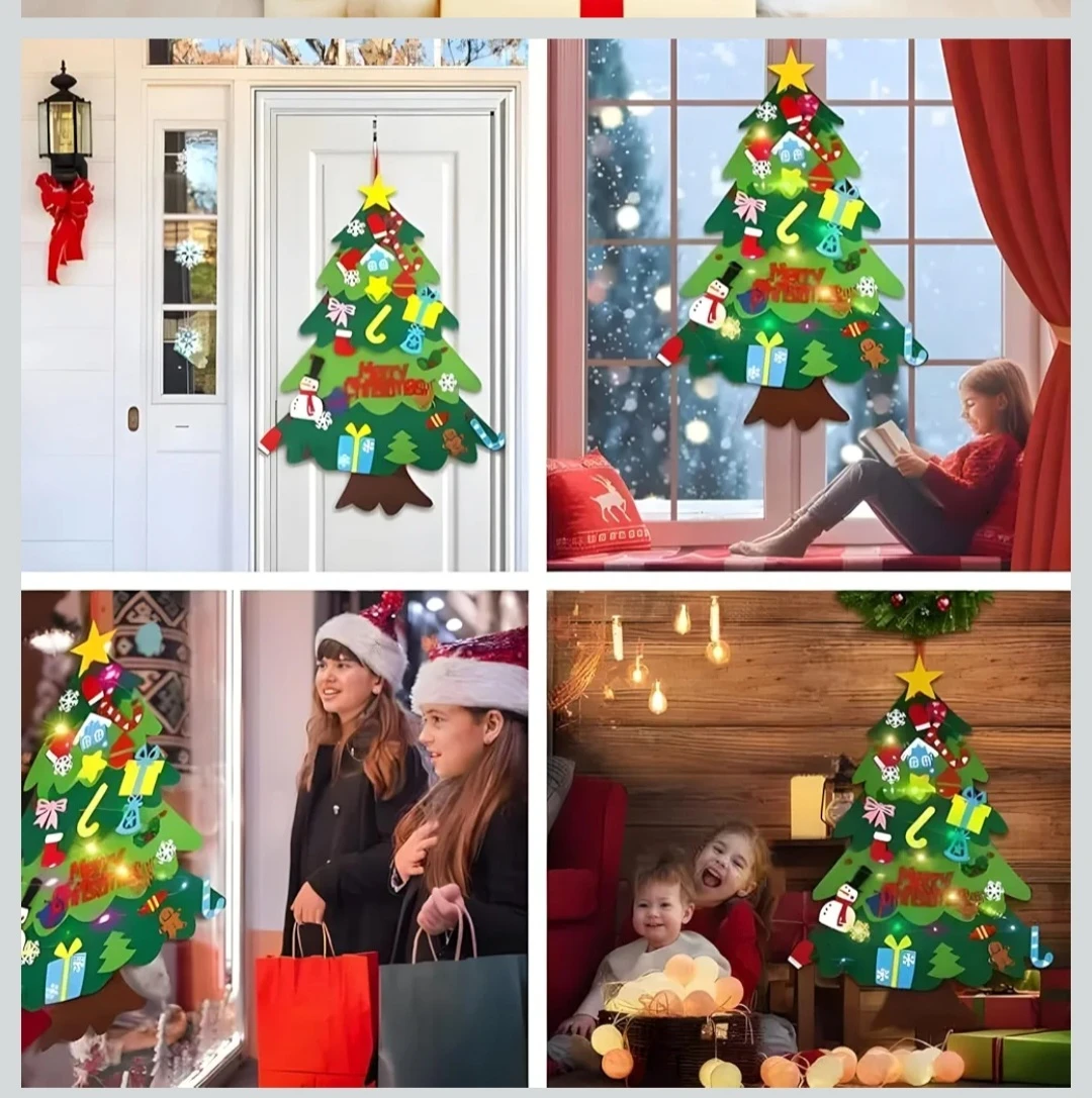Felt Interactive Christmas Tree  ...New - photo 4