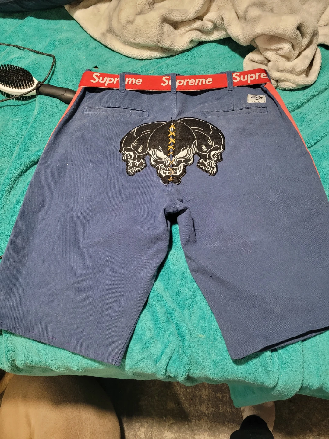Reworked custom vintage Dickies construct shorts