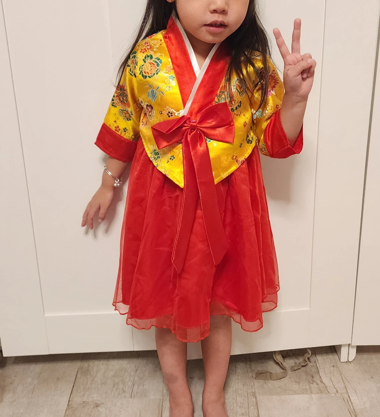Lunar new year toddler dress Hanbok Dress - photo 5