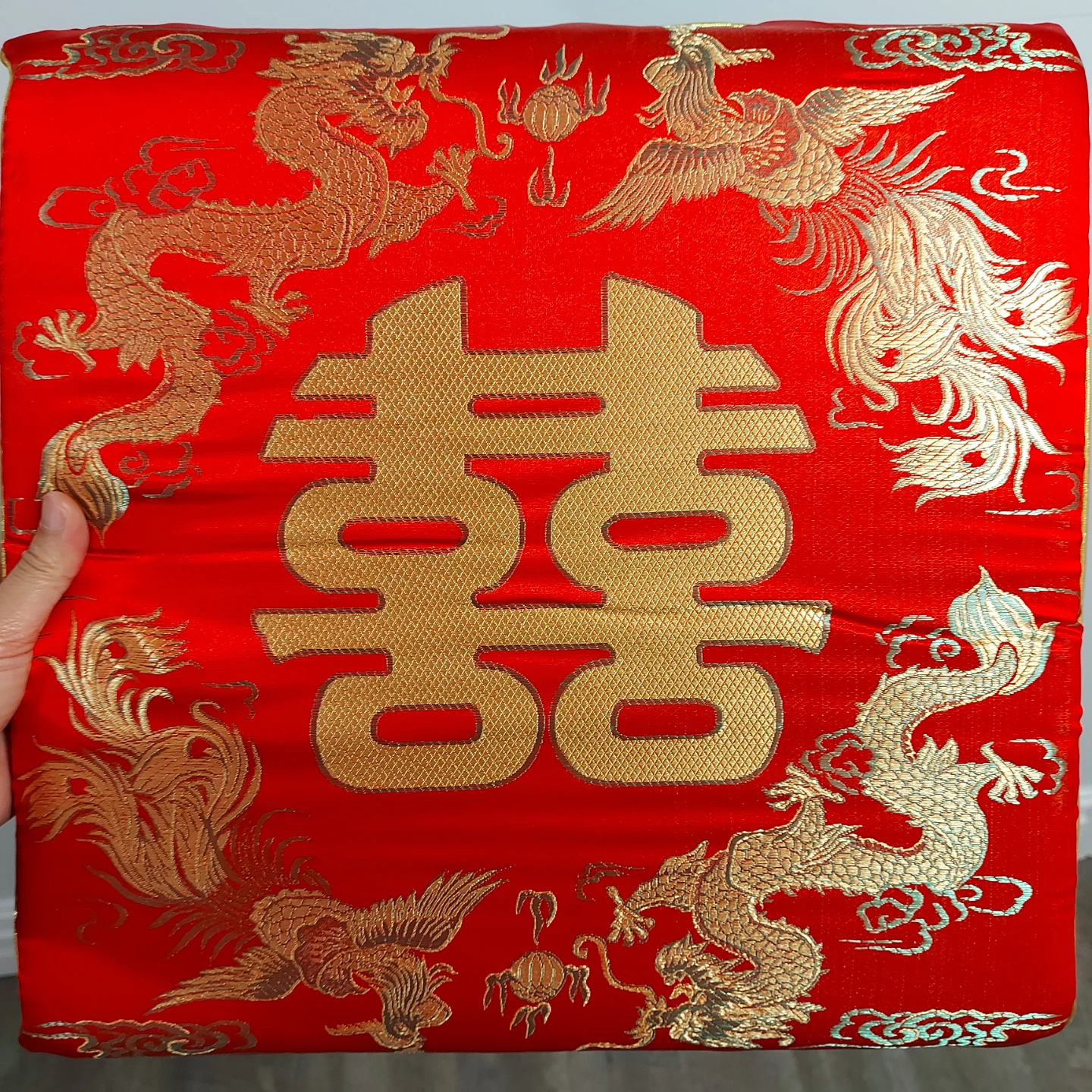 Double Happiness Pillows - Chinese Tea Ceremony