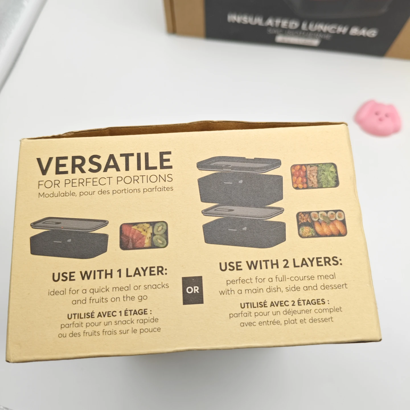 Umami Insulated Lunch Bag and Bento Box Set - photo 3