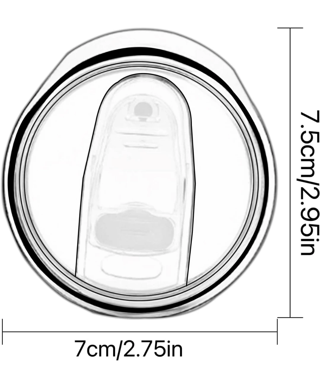 ✨ Replacement Lids for 20 oz Tumbler – 2 Pack (Brand New)