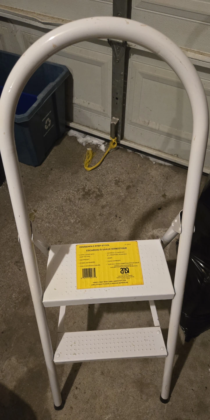 Household Step Stool - 2 Step Ladder