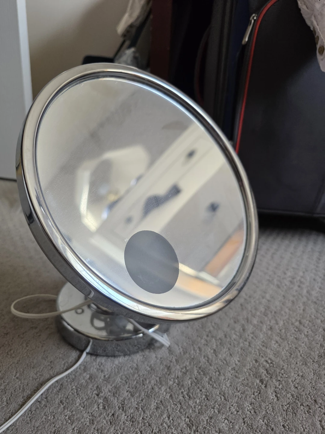 Silver Vanity Mirror with Flexible Neck - photo 3