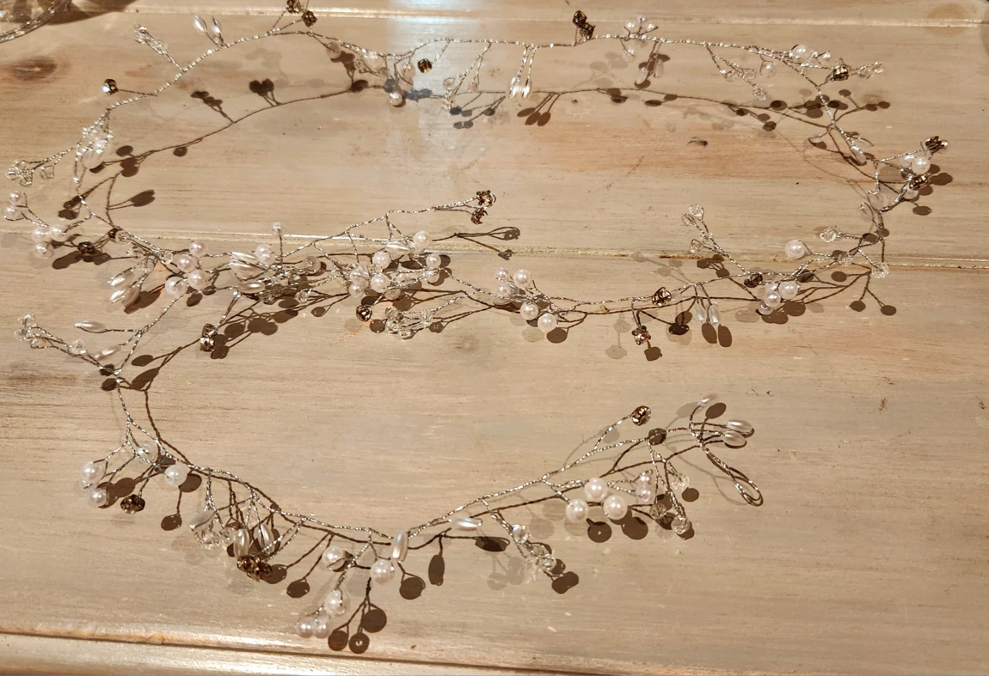 Beaded Bridal Hair Vine - photo 2