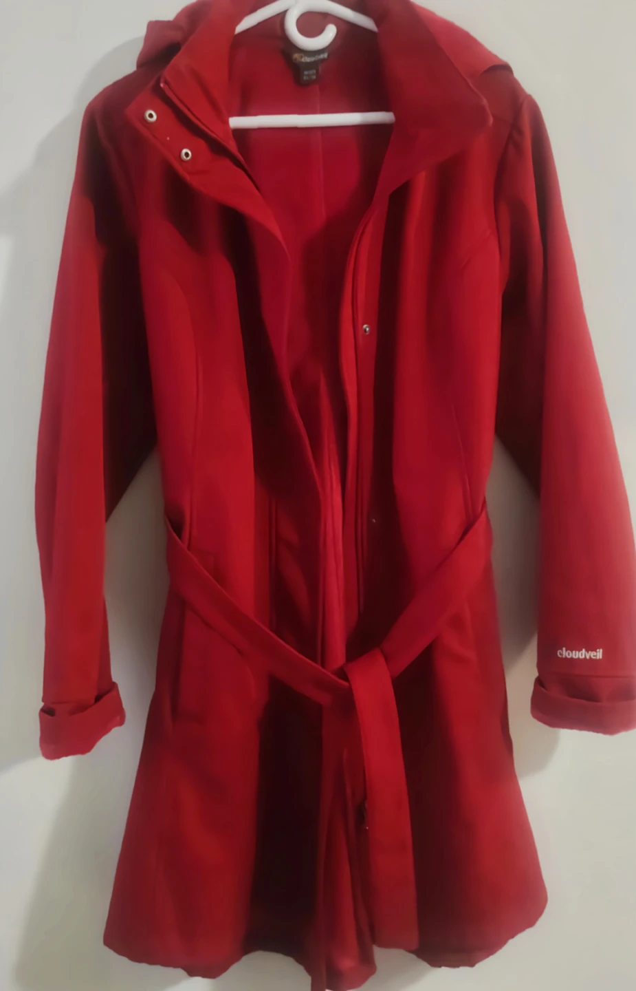 Cloudveil Red Coat Jacket - XL 🧡