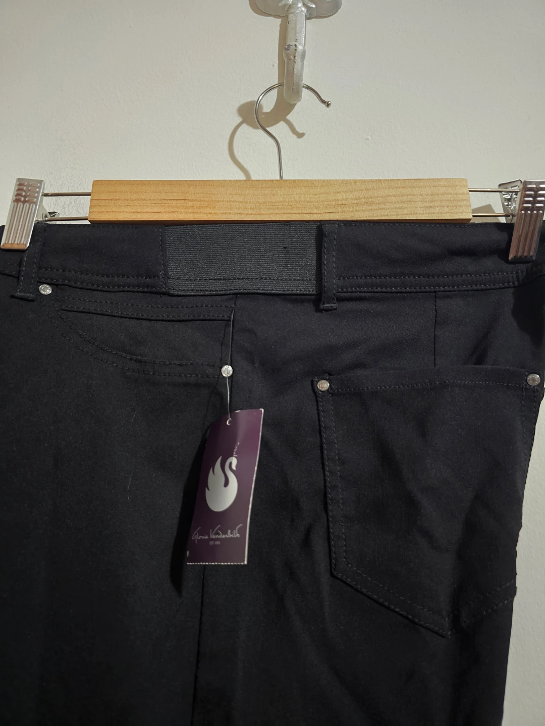​NWT Gloria Vanderbilt Black Pants - 12P Average - photo 5