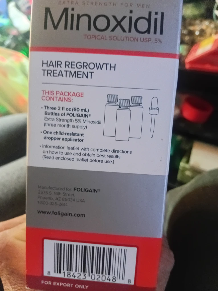 Foligain Minoxidil Topical Solution USP