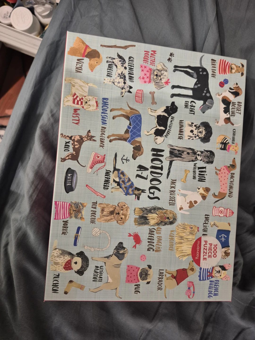 Hotdogs A-Z 1000 Piece Puzzle