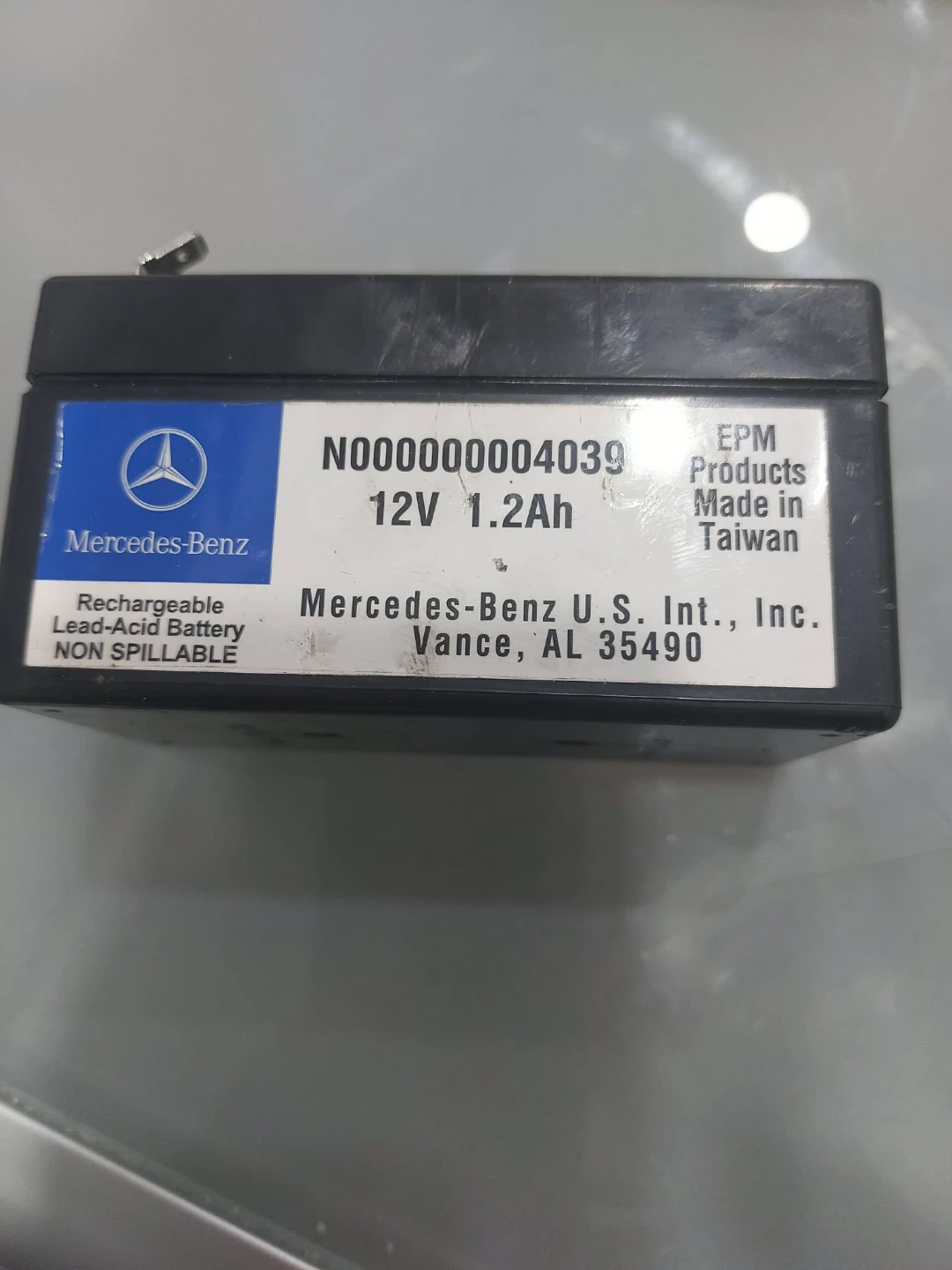 Mercedes-Benz battery