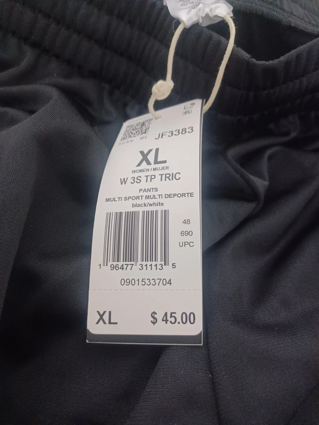 Adidas 3 stripe women's sweatpants size XL with free hat - photo 4