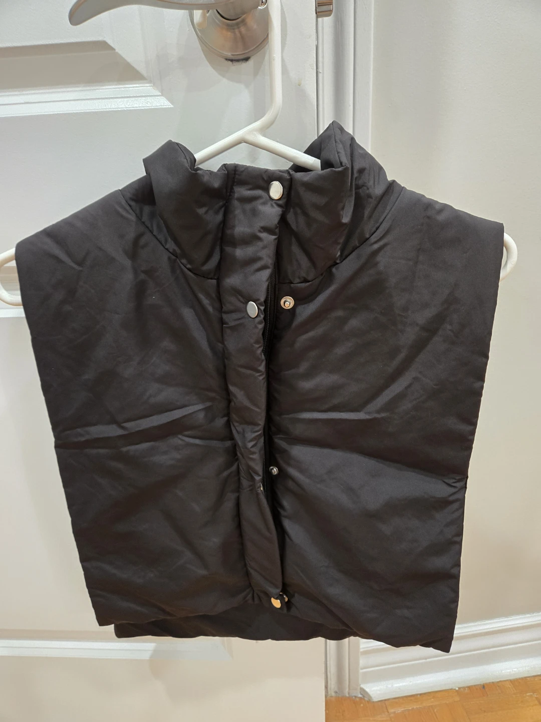 Reitmans Black Puffer Vest - One Size