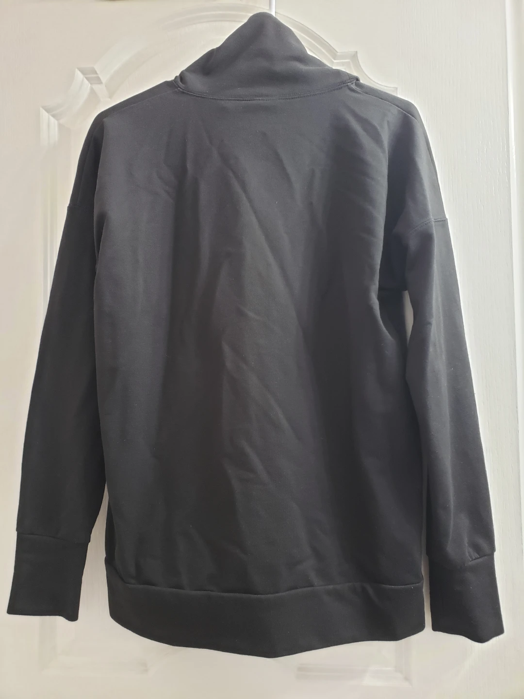 Authentic Women's Black Mock Neck Sweatshirt - Size S - photo 2
