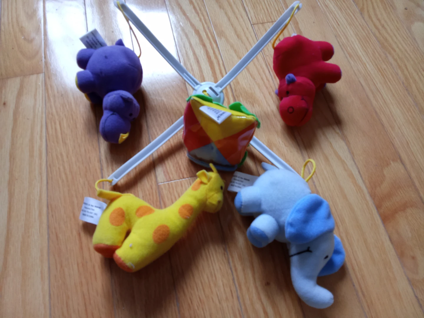 Baby Crib Mobile with Plush Animals 🏆 - photo 2