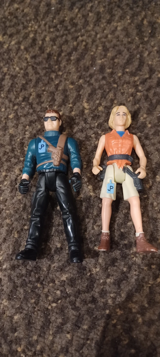 Vintage Jurassic Park Figures