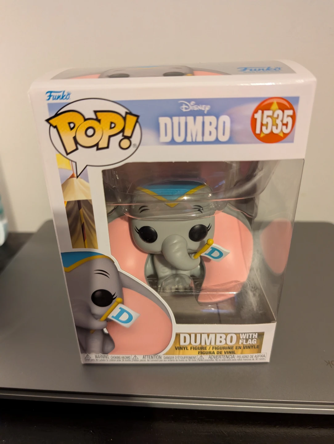 Funko Pop! Disney Dumbo with Flag Vinyl Figure #1535