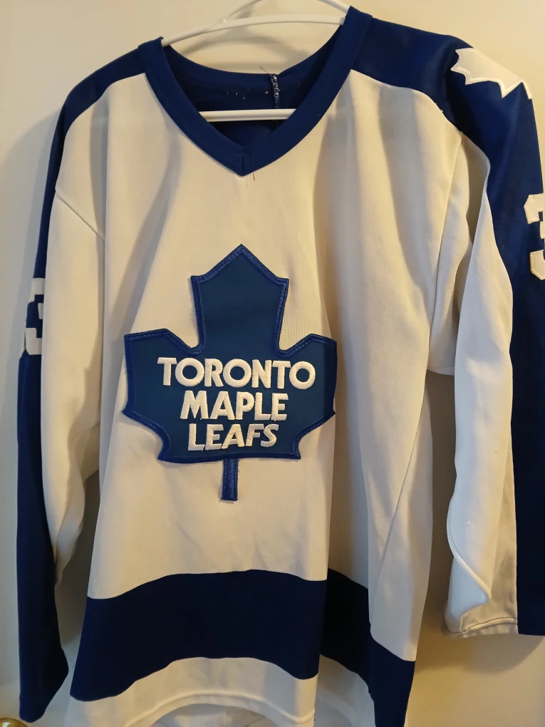 🏆Toronto Maple Leafs 33 Iafrate Hockey Jersey - photo 2