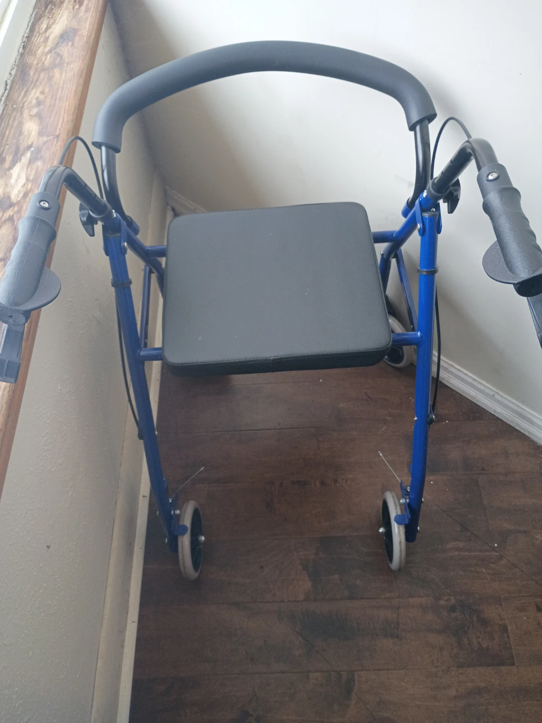 Blue Walker with Seat