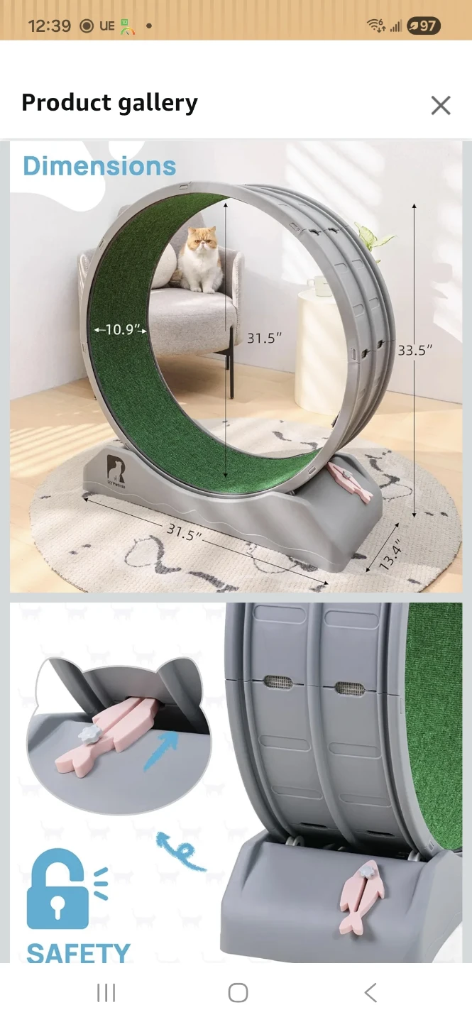 Pet Run Cat Wheel - photo 2