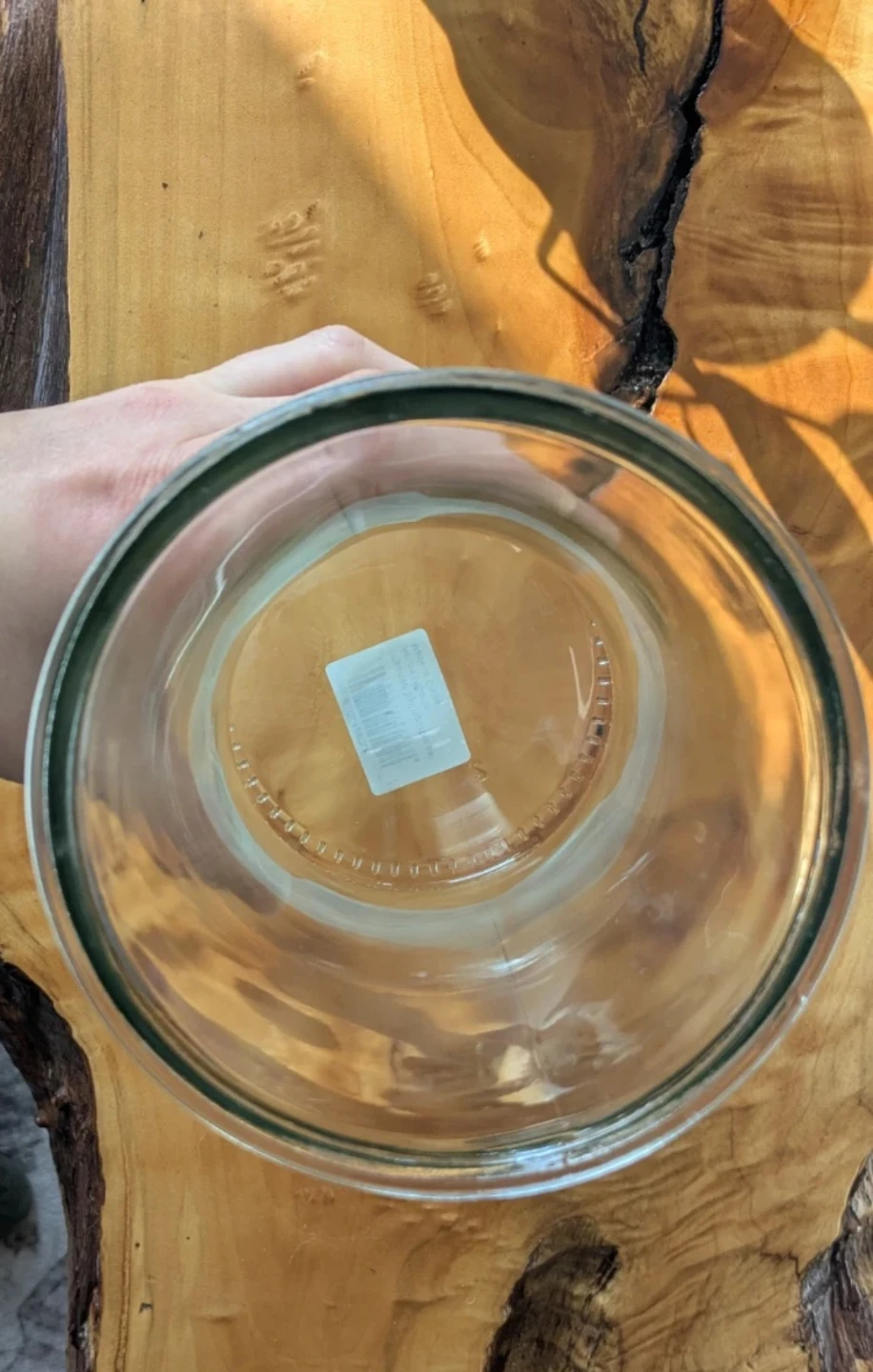 Clear Glass Vase - photo 2