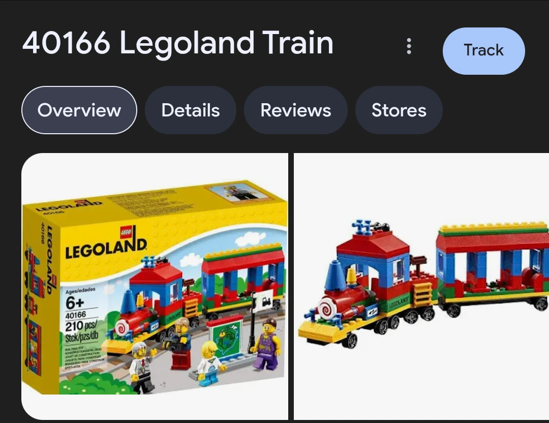 LEGO 40166 Legoland Train Set - photo 4