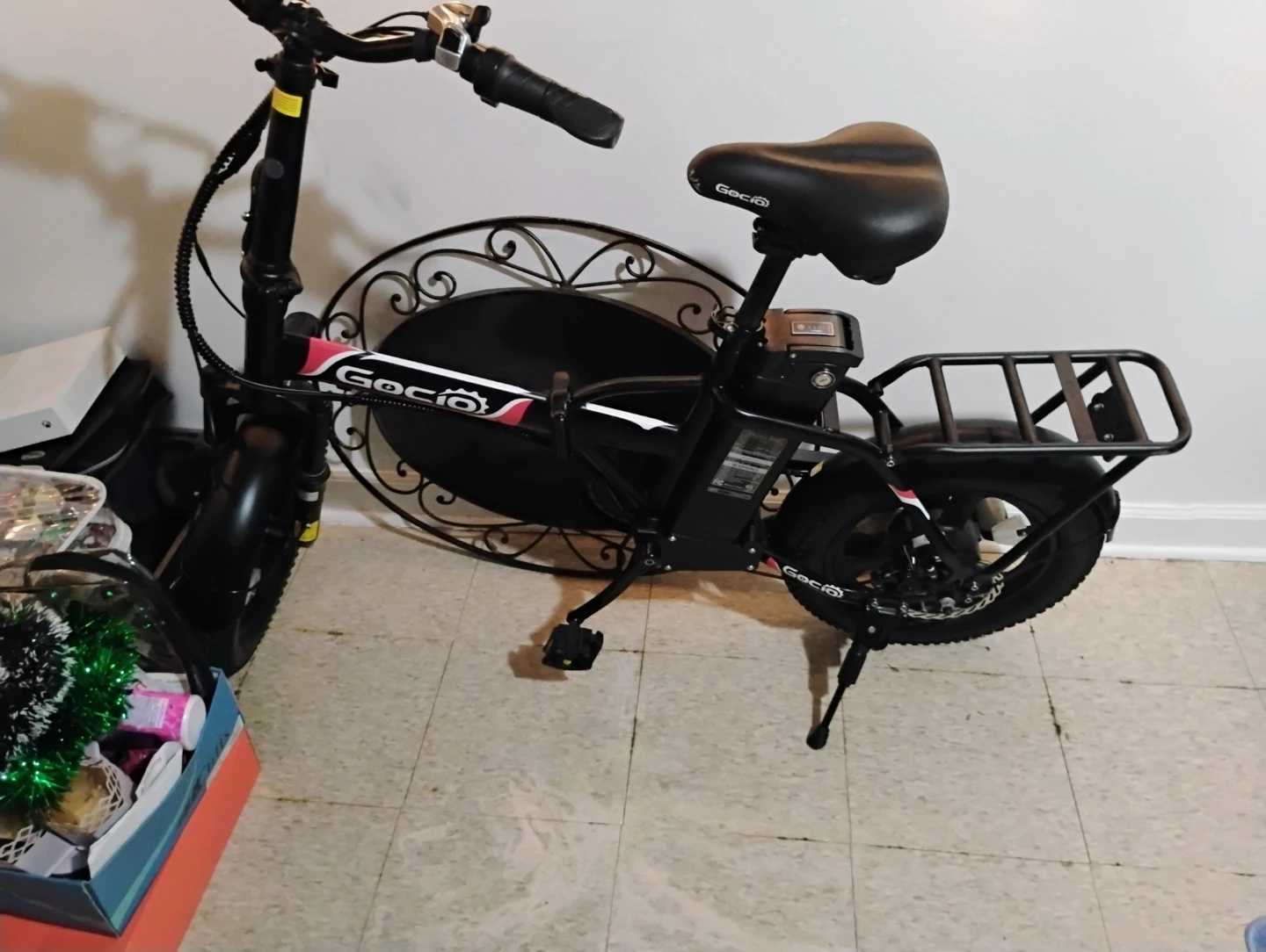 Gocoo Electric Bike with Rack