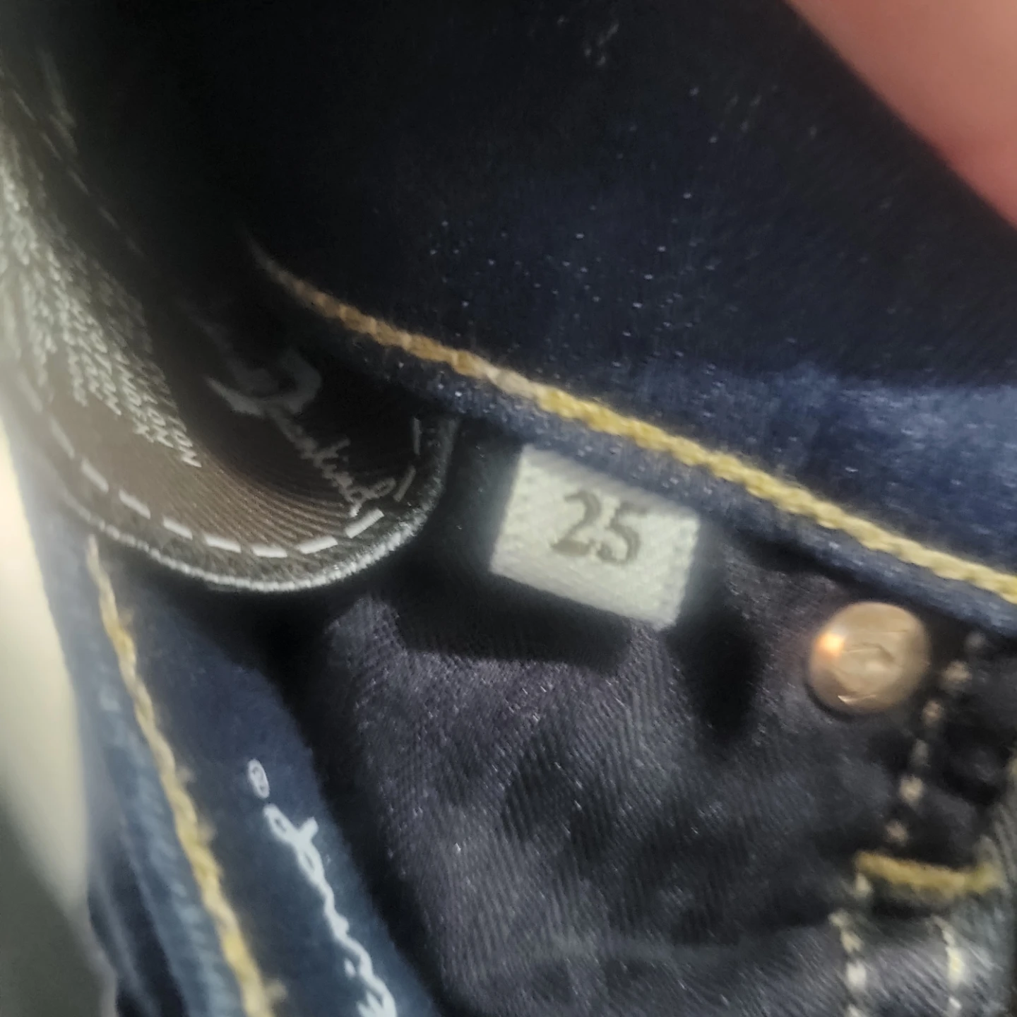 7 For All Mankind Roxanne Mid Rise Jeans Size 25 - photo 5