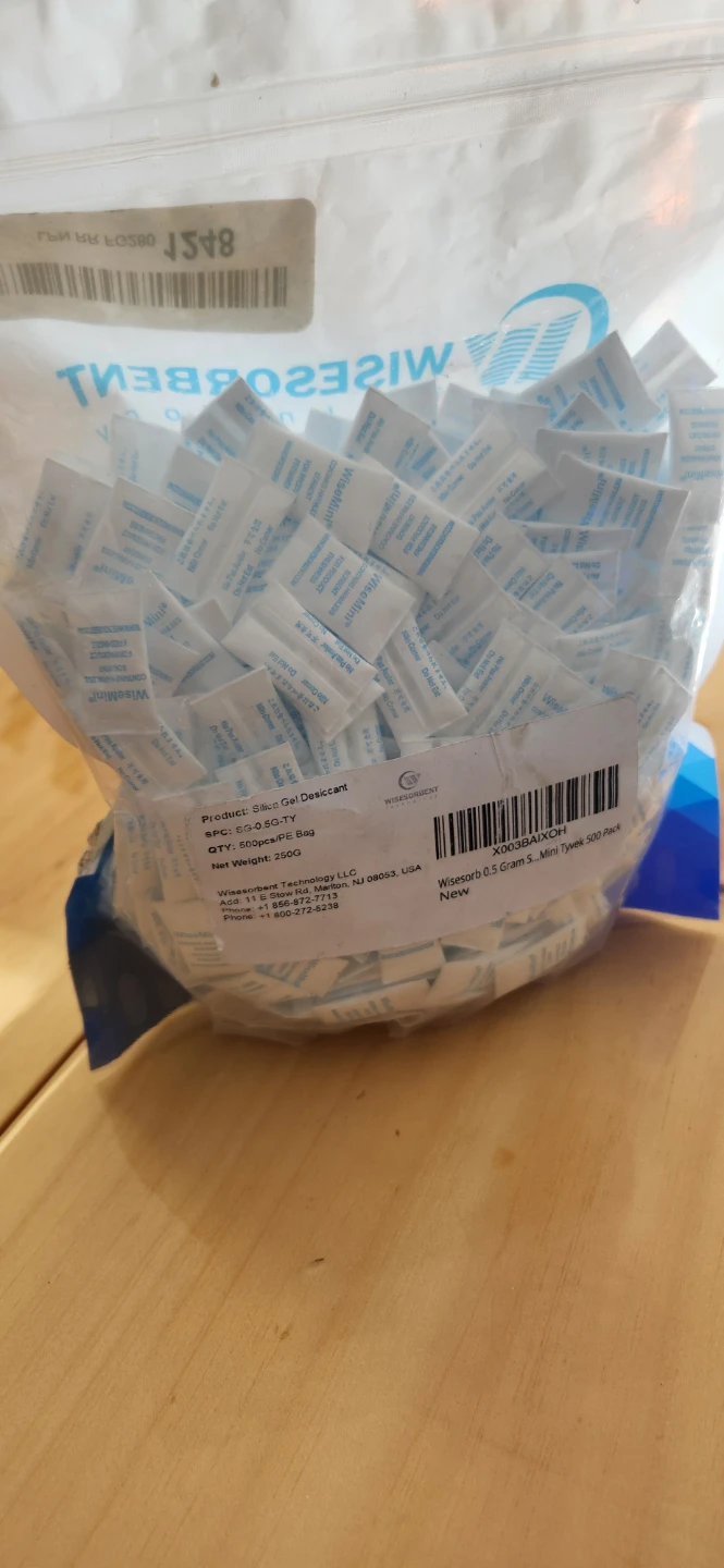 WiseMini Silica Gel Desiccant Packets