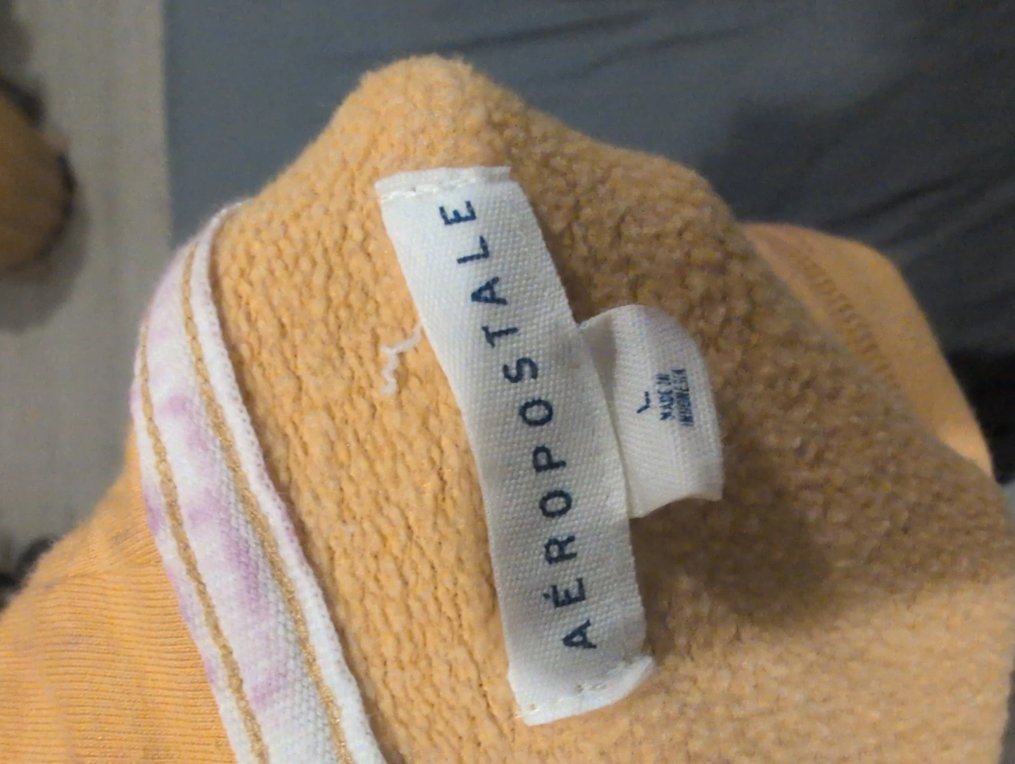 Woman Aéropostale Orange Hoodie Sweatshirt ⚽ - photo 3