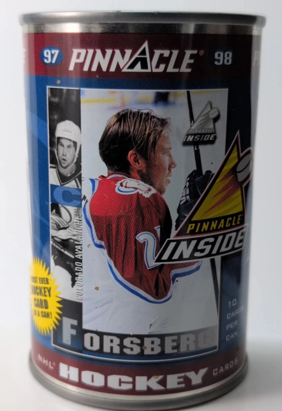 Pinnacle 1997-98 NHL Hockey Cards - Forsberg