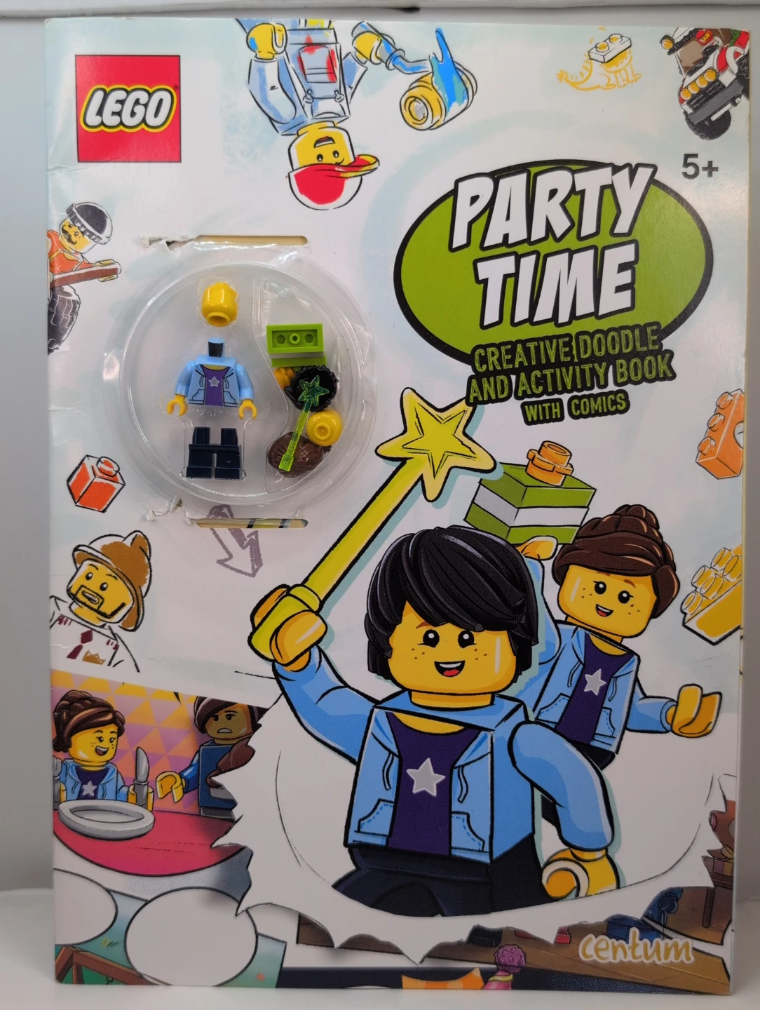 LEGO Party Time Creative Doodle and Activity Book with Comics