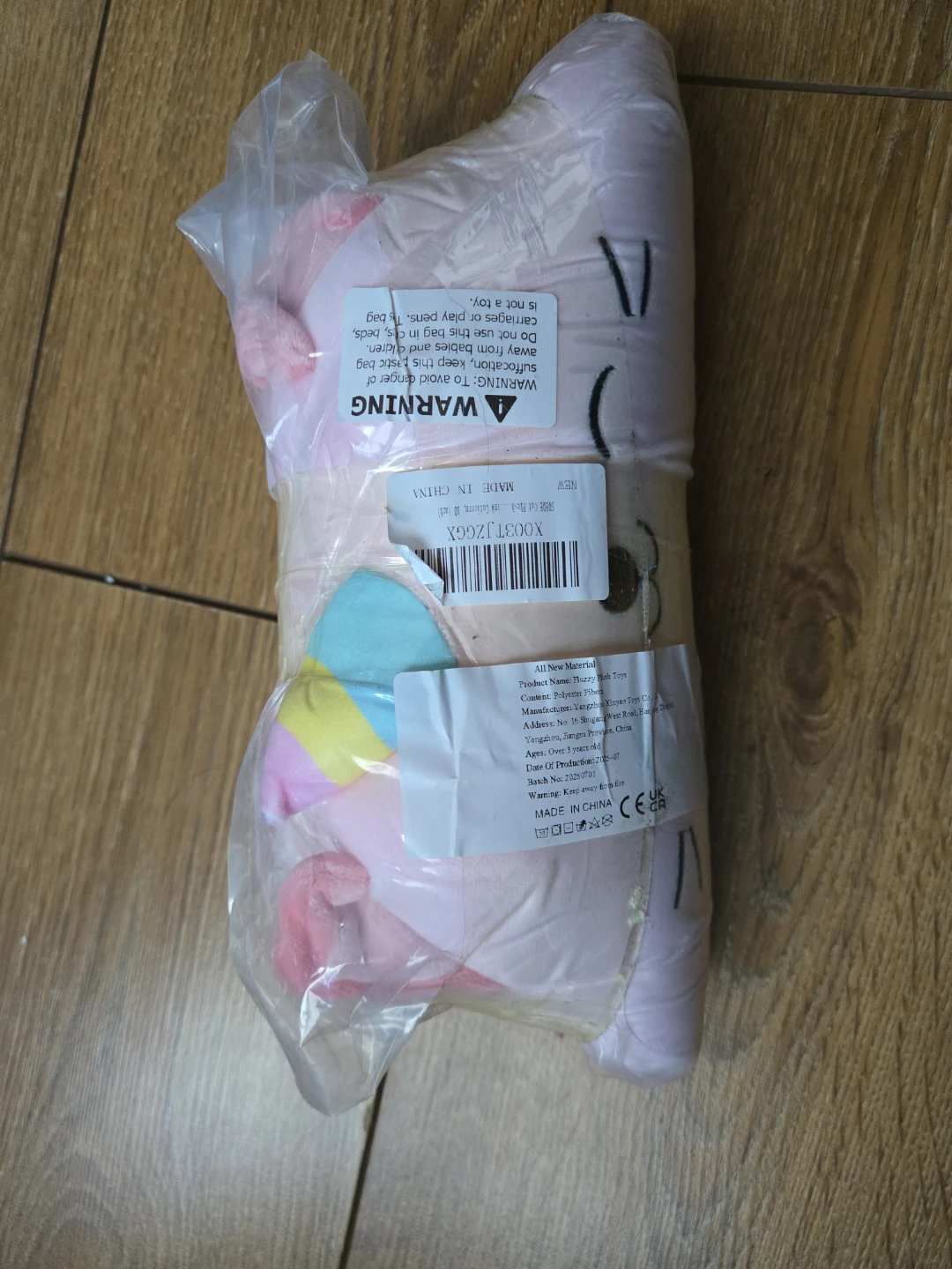 New Happy Birthday Cat Plush Toy - photo 2