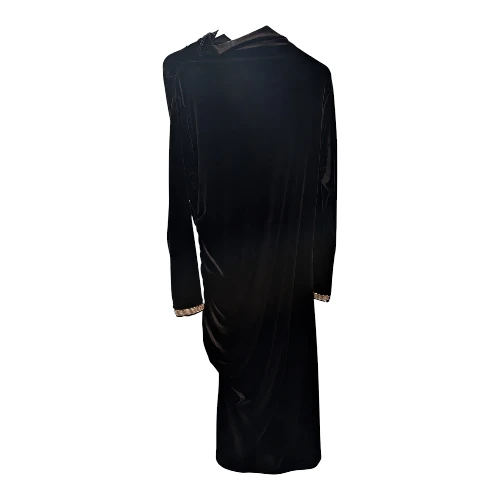 Anthropologie Black Velvet Long Gown XL Petite - Like New - photo 2